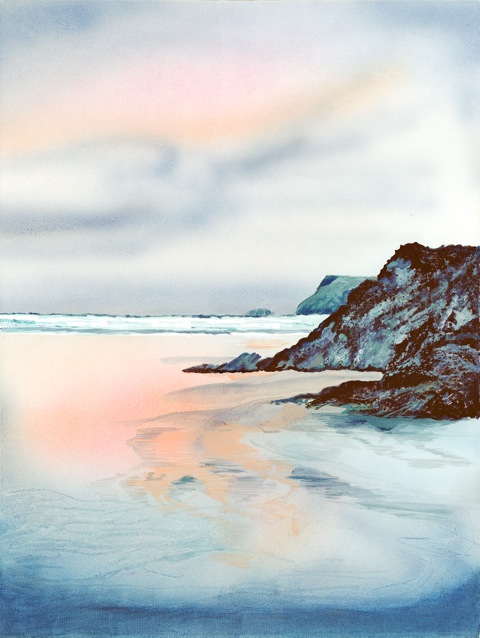 Christine Watson - Polzeath beach cornwall