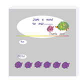 Social Stationery - 150MP105 Card Size: 148x148mm